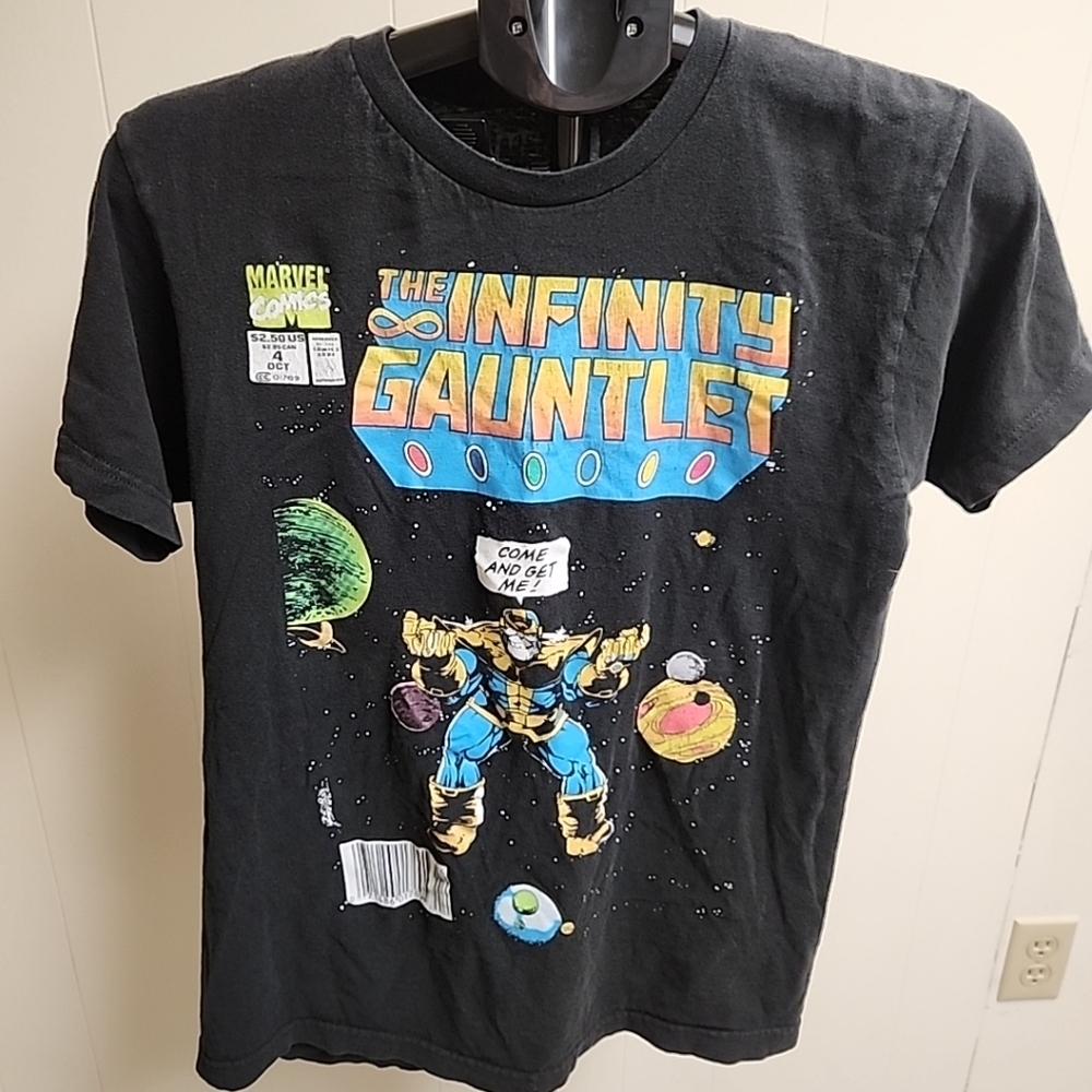 Marvel Comics black graphic‎ t- shirt  M